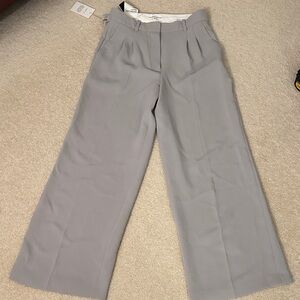 Aritzia Effortless Pant Ashen Women's Wide-Leg Pants